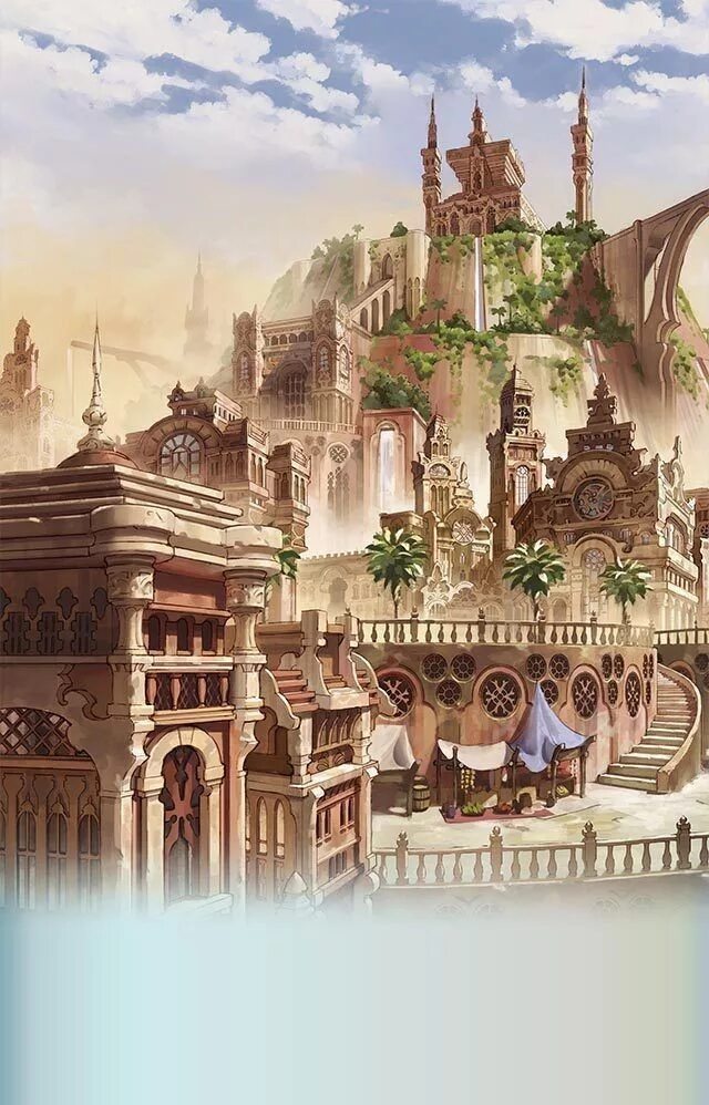Древний калимдор империя эльфов. Фэнтези евро. Средневековый город арт. Фэнтези пейзажи. Фэнтези средневековье.