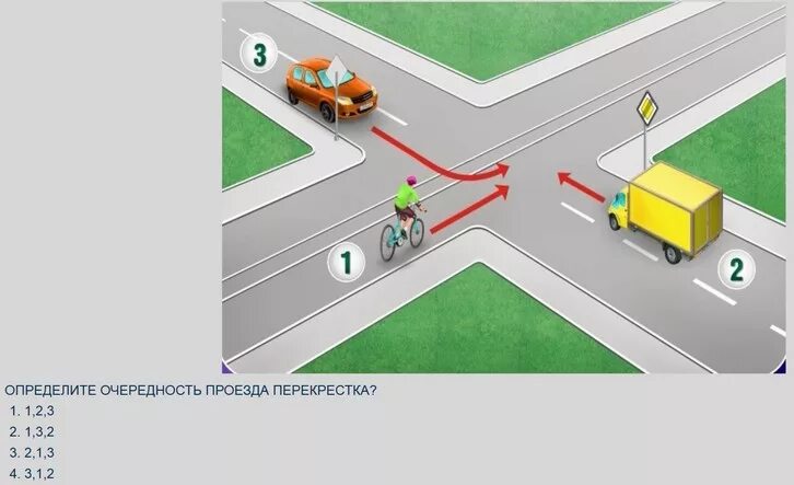 Проезд перекрестков. Очередность проезда перекрестка. Равнозначный перекресток. Определите очередность проезда перекрестка.