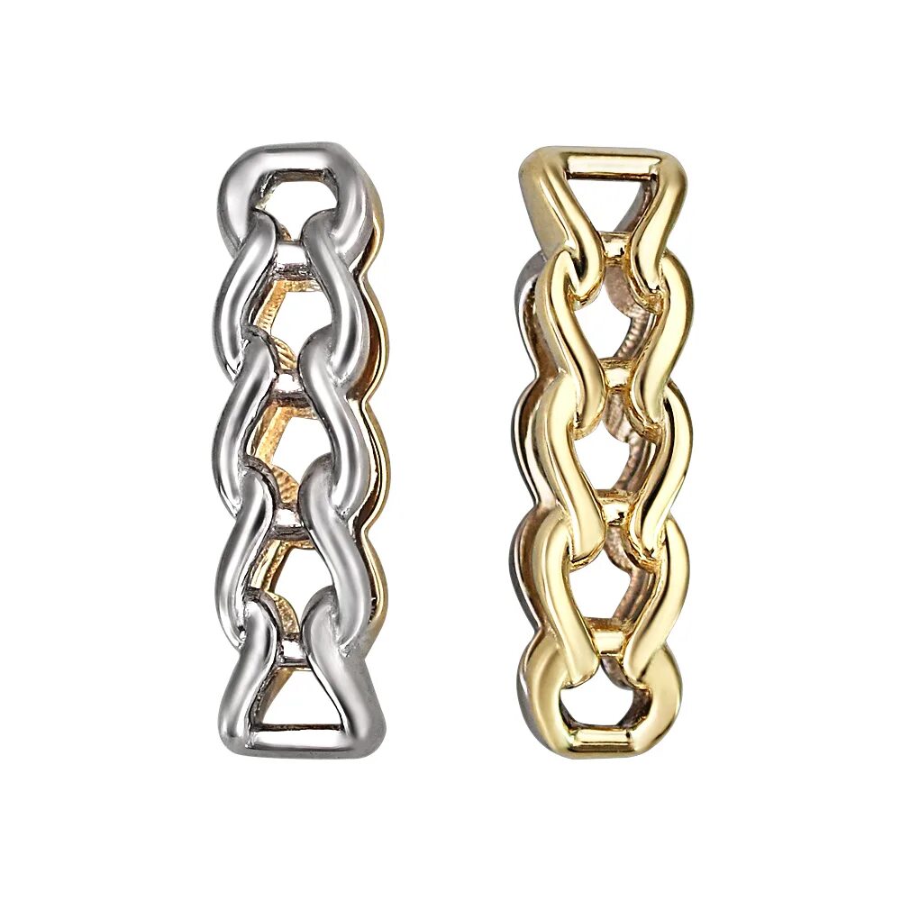 кулон из белого золота. необычные подвески из белого золота. современные подвески из серебра. кулон эстет 01p313558-3. подвеска белое золото без вставок.