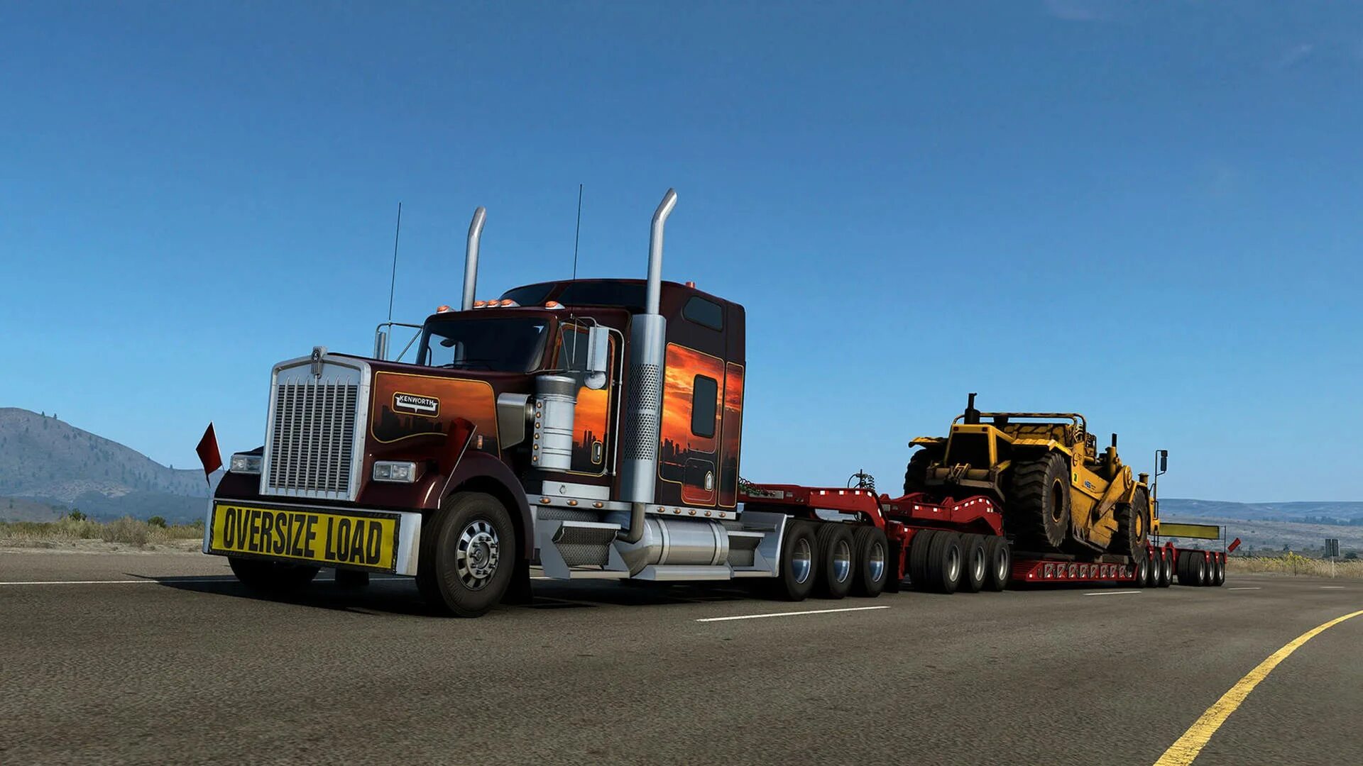 Ats грузовики. Kenworth w900 Oversize. Kenworth w900 8x6. Kenworth w900 ATS. Kenworth w900 4x2.