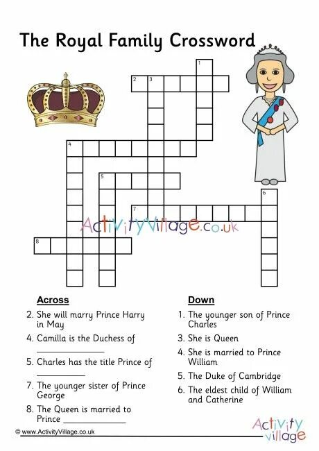 Кроссворд по королевской семье Британии. Английский язык Family crossword. British Royal Family кроссворд. Кроссворд Королевская семья Англии.