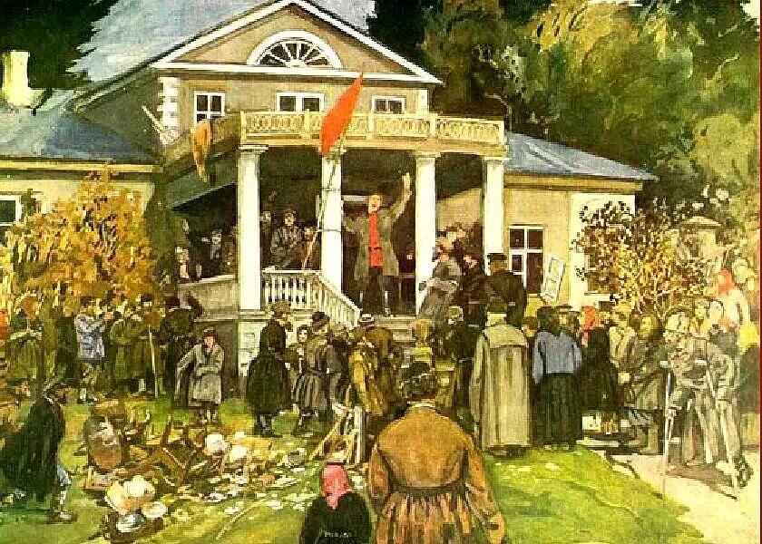 Помещичьей жизни