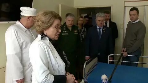 Посещение госпиталя