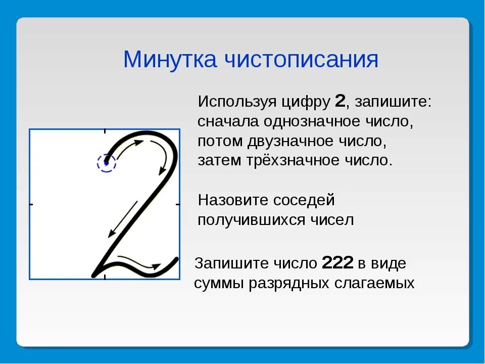 Что обозначает цифра 4 в предложении. Минутка чистописания цифра 2. чистописание цифры. минутка чистописвния ц. чистописание математика 2 класс.