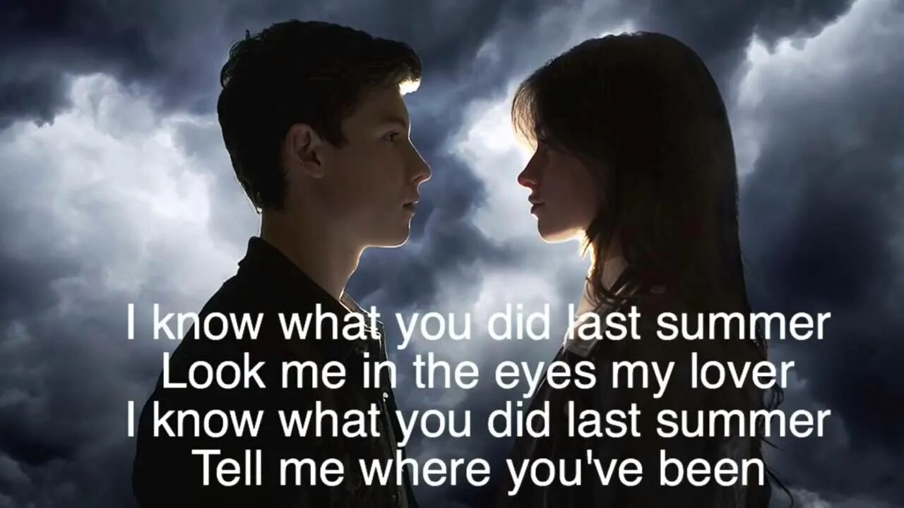 What did they do last night look. I know what you did last Summer. I know what you did. I know what you did last Summer песня.