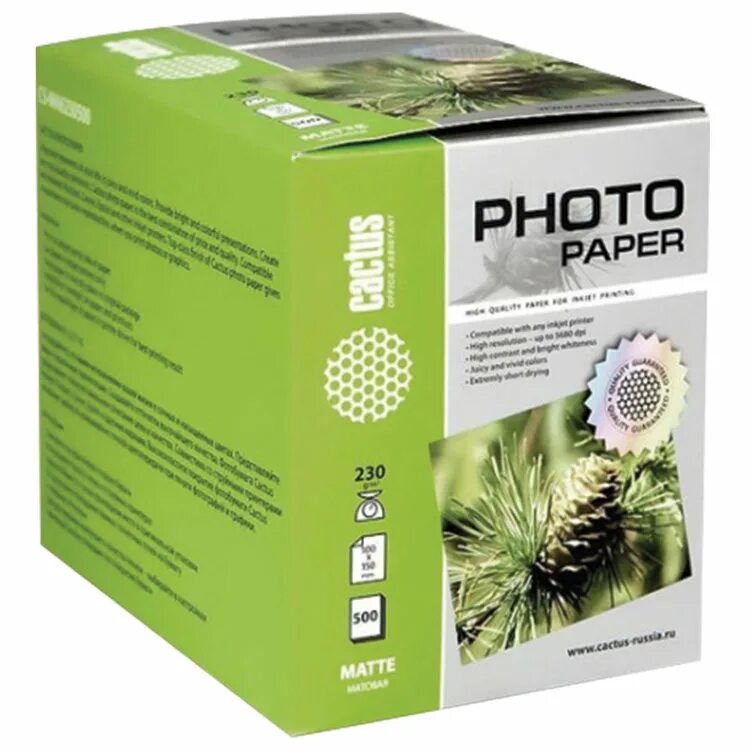 Cactus 10. Фотобумага Cactus CS-ma6200500. Фотобумага Cactus CS-ma623050. Бумага Cactus CS-ma6230500. Фотобумага Cactus CS-ma623050 матовая 10x15/230г/м2/50л..
