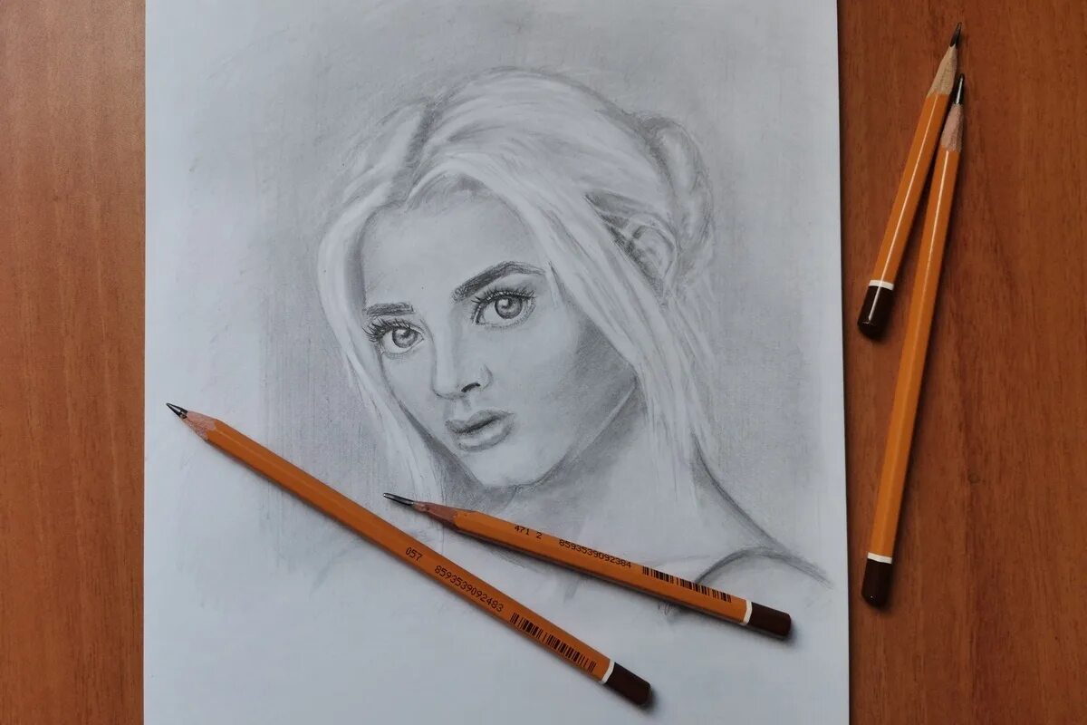 Пробовала рисовать
