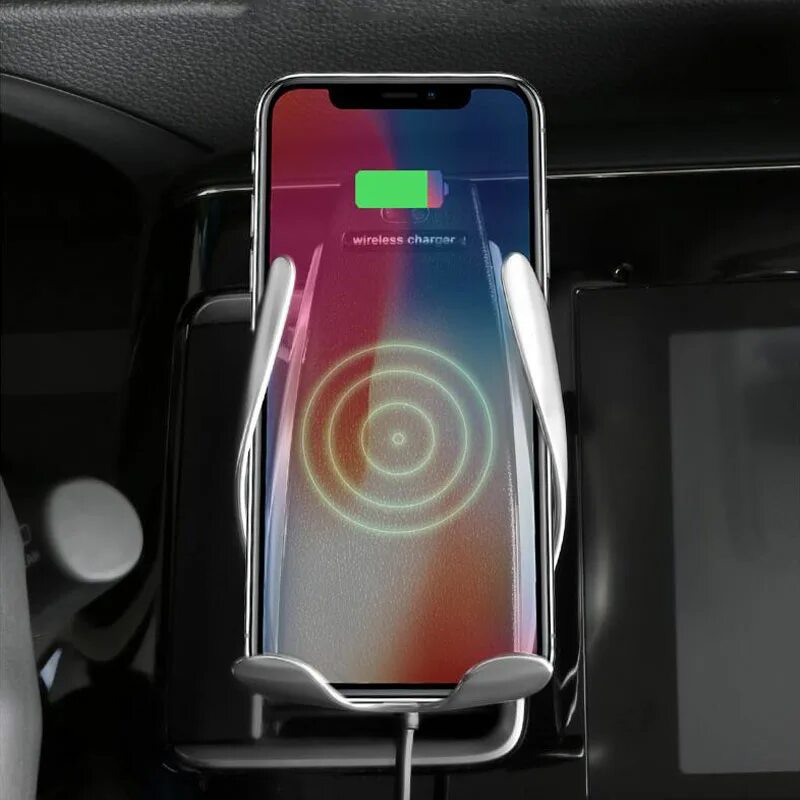 Smart sensor car Wireless Charger a5. Iphone XS Max Wireless Charger. "Qi" Phone Holder Charger car Wireless. Smart x8 Max Wireless Charging.