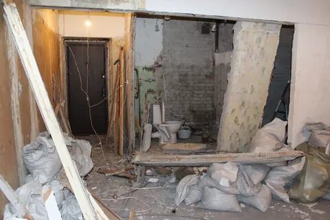 Снос сантехкабины панельный