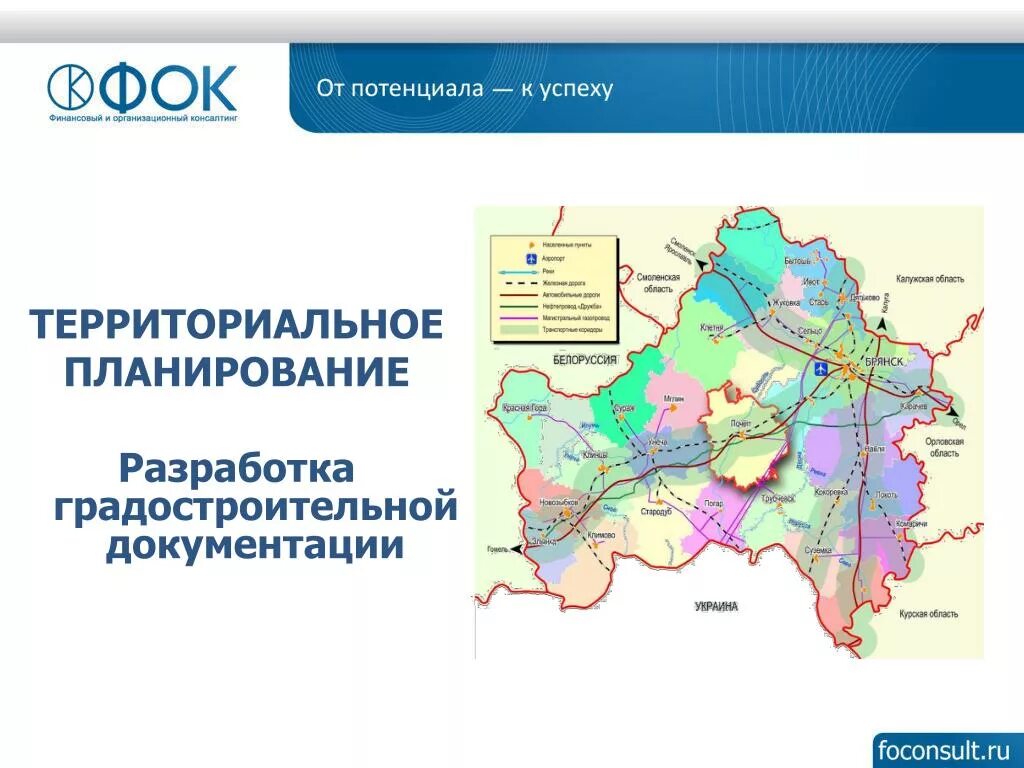 Подходы территориального планирования