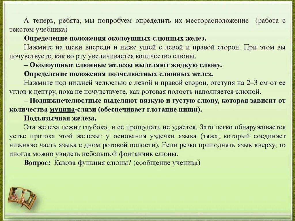 Практическая работа определение местоположения почек 9 класс