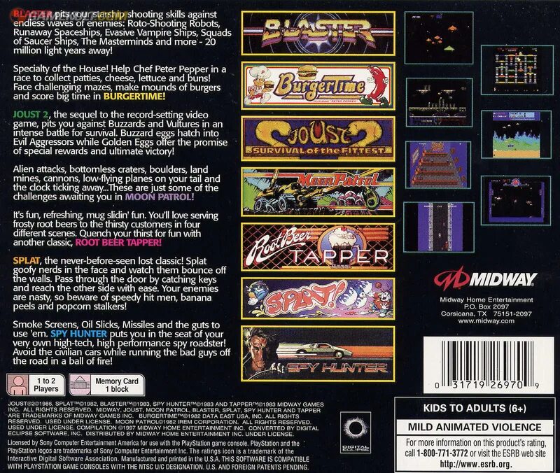 Best collection 2. Arcade's Greatest Hits - the Midway collection 2. Midway games игры. Arcade’s Greatest Hits – the Atari collection 2 ps1. Ps1 Arcade.