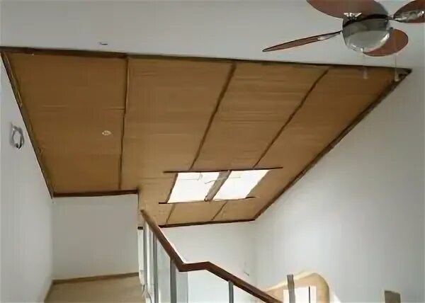 Бамбуковый потолок