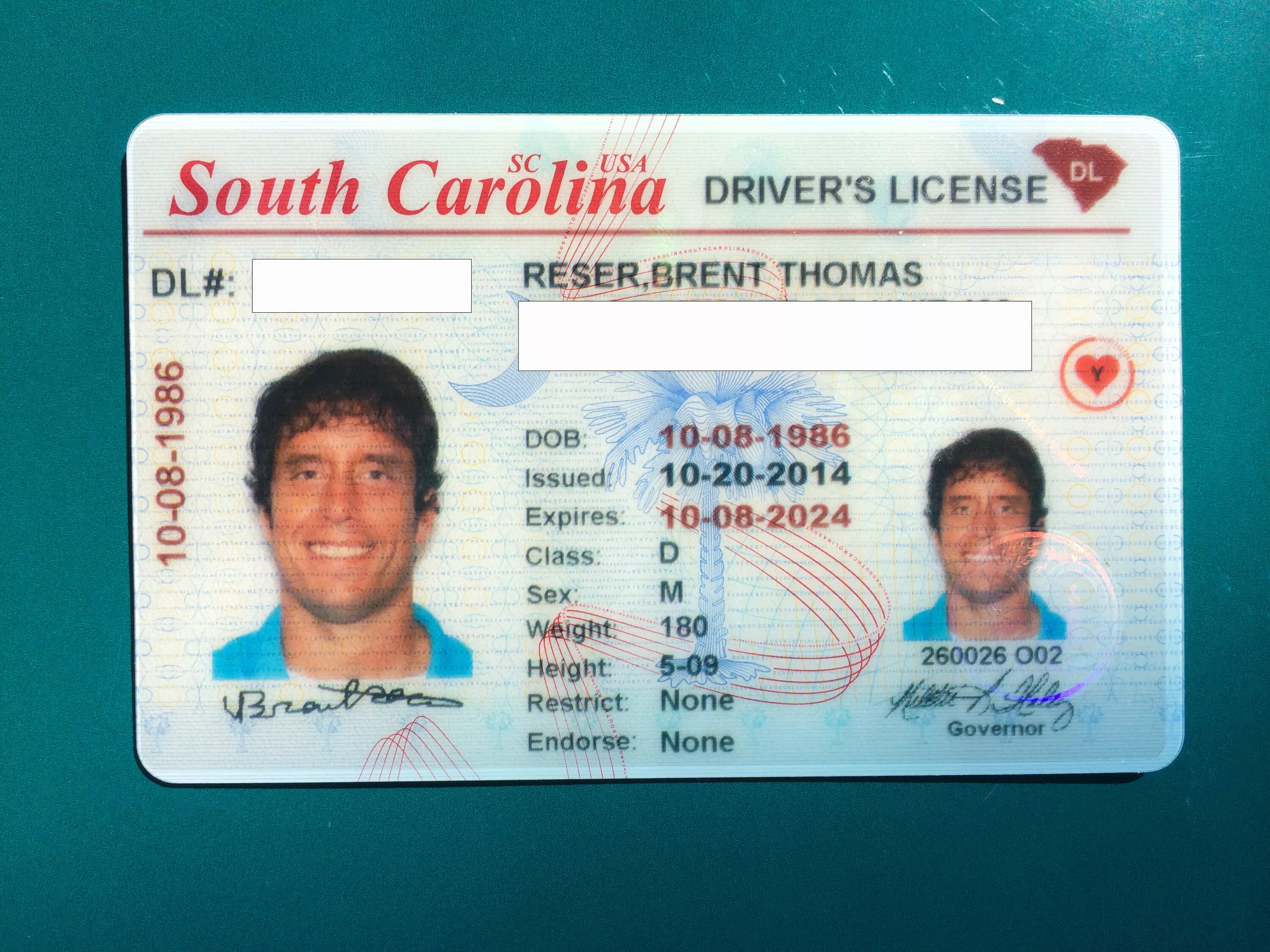T license. South Carolina Driver License. Drivers License South Carolina New.