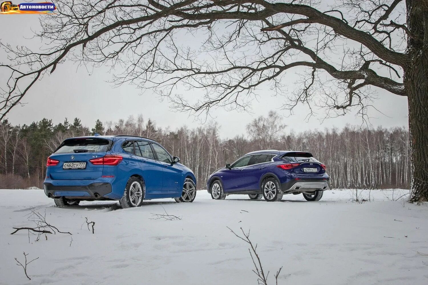 Сравнительные тест драйва. Созвездие Субару. Subaru vs Hyundai.