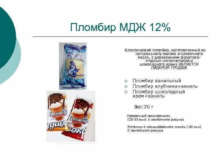 Продукт МДЖ. 3 6 мдж