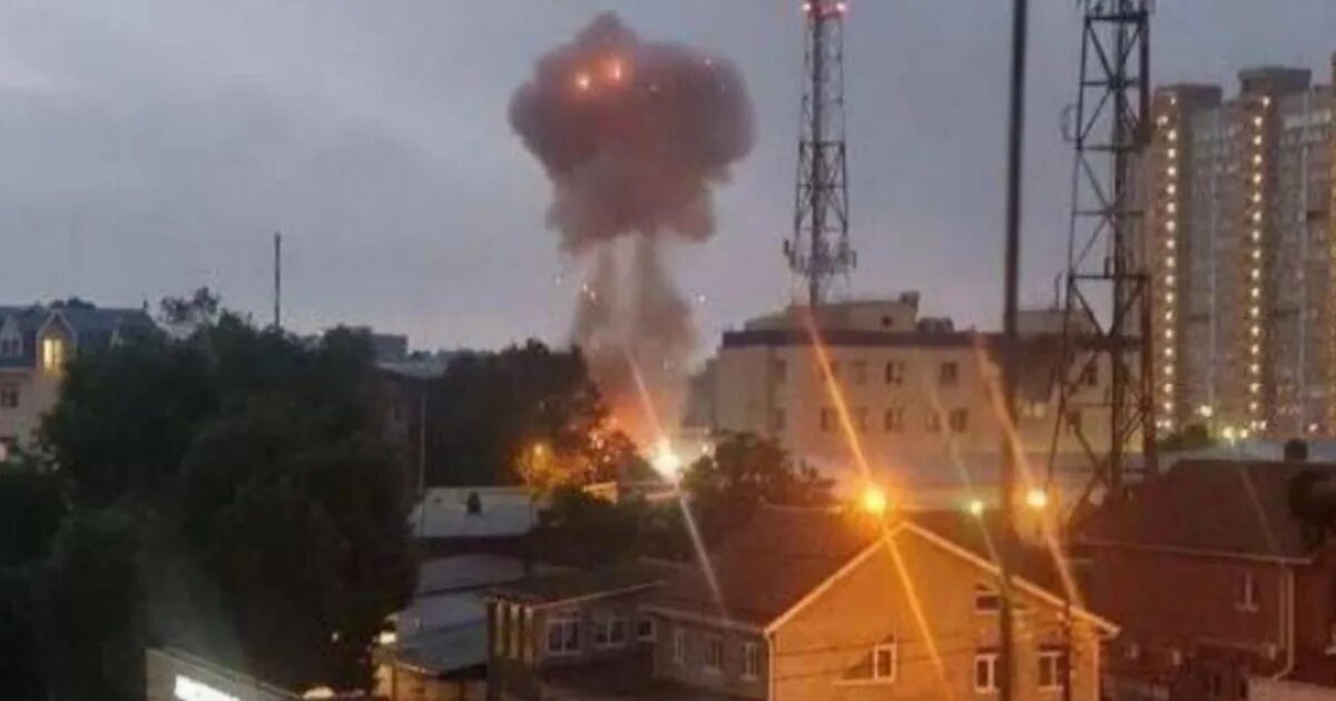 Что взорвалось в краснодарском крае. Что взорвалось в краснодарском крае