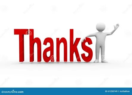 Человечек для презентации спасибо