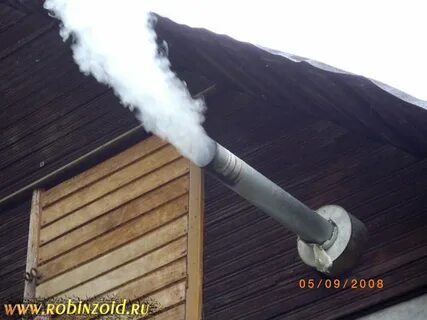 Дымоход окно