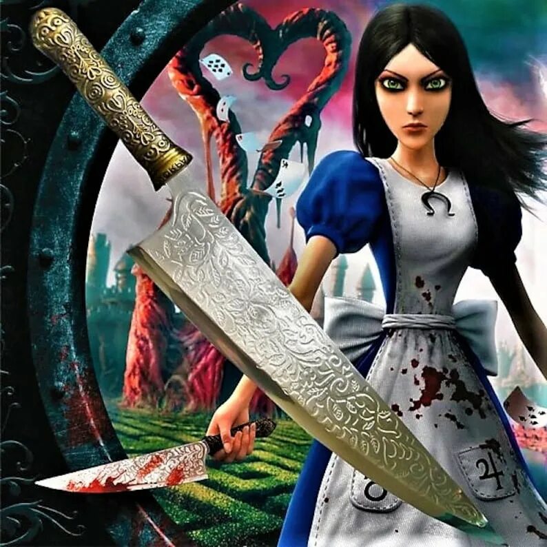 Вострый нож Alice Madness Returns. Нож Алисы из игры Alice Madness Returns. Алиса Лидделл вострый нож. Алиса без времени