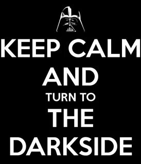 Welcome to the dark