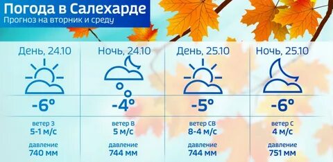 Погода в салехарде на 7 дней