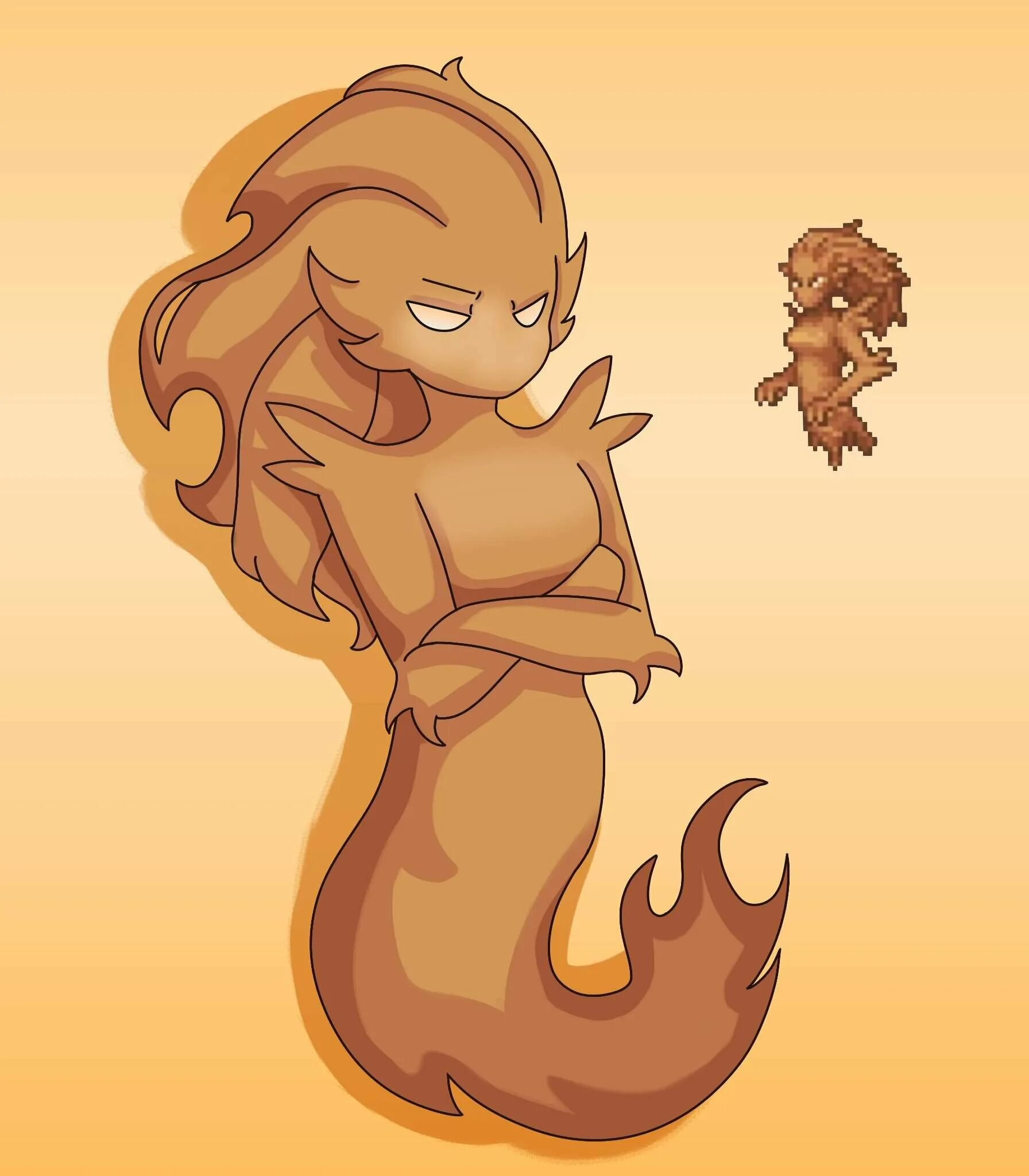 Антро принцесса эмбер. Бримстоун элементаль. Harpy r34 terraria гарпия. Elemental r34. Kerubii terraria.