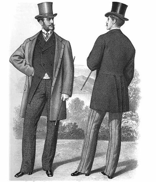 please confirm background Denmark 1890s victorian mens fashion bowler hat Nation