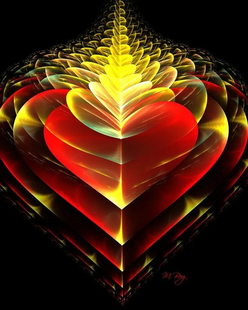 Твое невероятное сердце. Сердце. Необычное сердце. Фрактал любовь. Необычные сердечки.