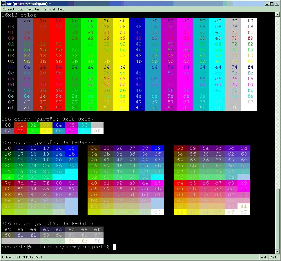 Тест монитора 7 цветов. Цвета терминала xterm-Color. Тест цвет для определения экран телевизора. Тест монитора Радуга.