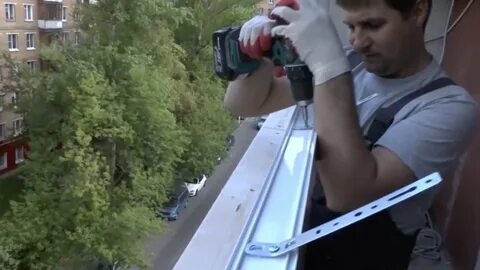 Установка алюминиевых