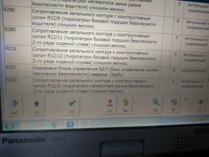 Ошибки мерседес w164