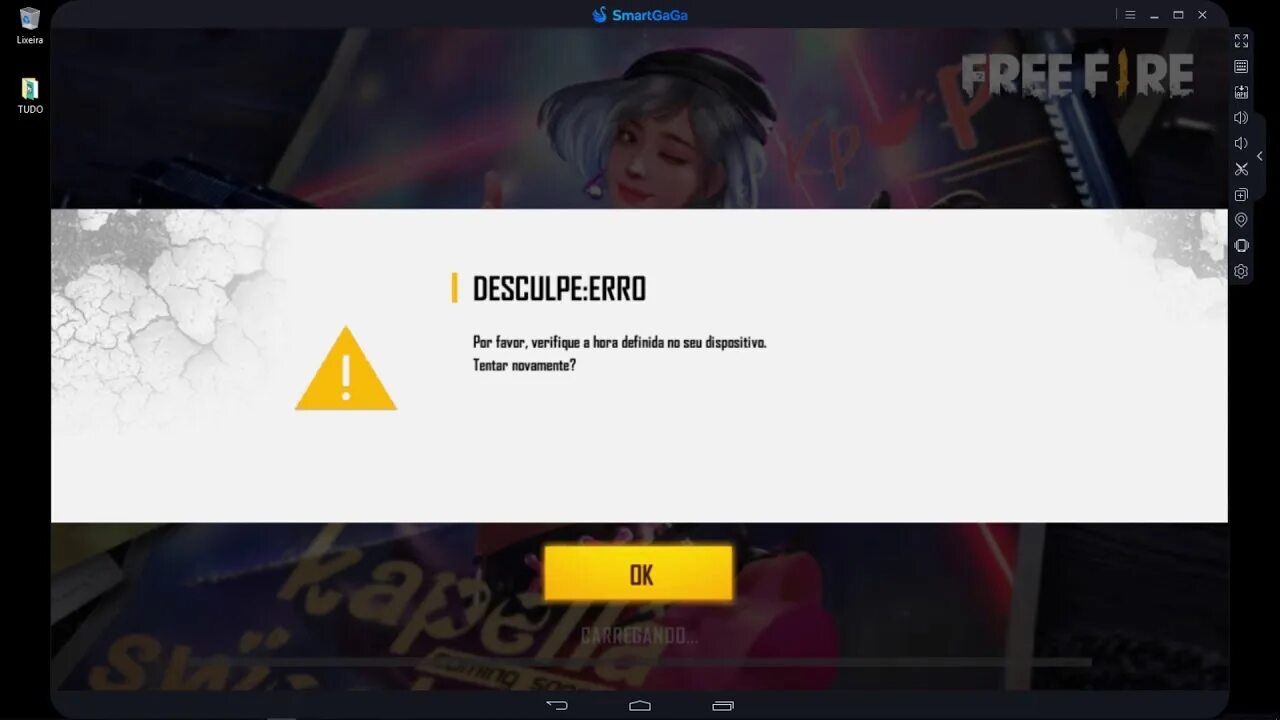 Please make sure your device