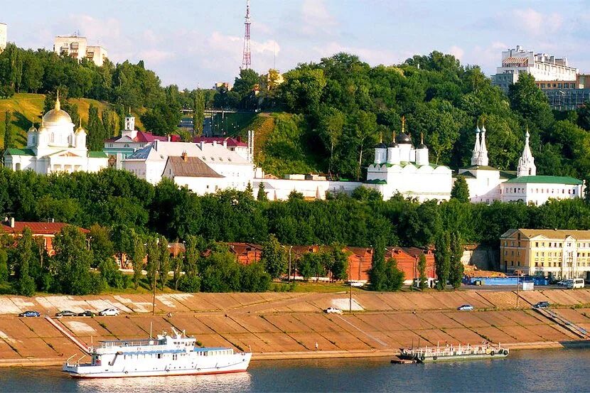 Нижегородский Благовещенский монастырь. Благовещенский мужской монастырь Нижний Новгород. Древний Нижний Новгород Благовещенский монастырь.