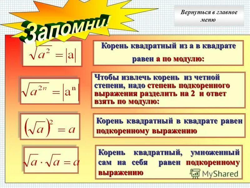 Корень из 6 в кубе равно. Как посчитать корень под корнем. как вычислить квадратный корень из числа 2. корень а под корнем число в квадрате. как посчитать степени под корнем.