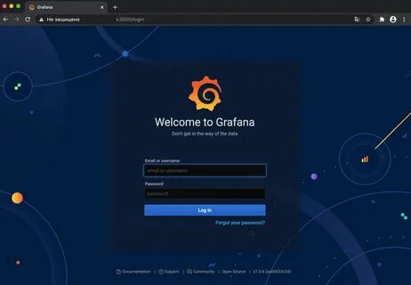 Grafana install