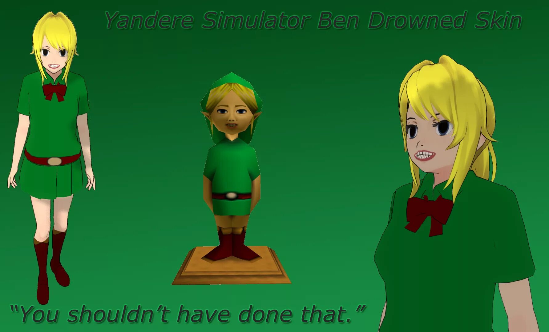 You shouldn t be looking. Majora's Mask Бен.