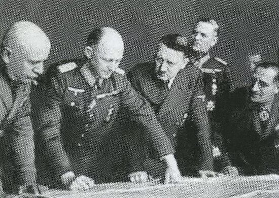 Запись разговора немецких военных. Разработка плана захвата Польши с Гитлером.