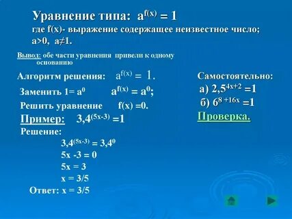 Правила нахождения неизвестных в уравнении