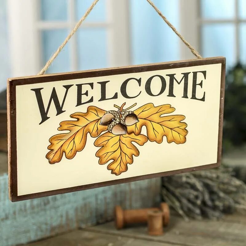 Welcome лист. Welcome. Autumn Home logo.