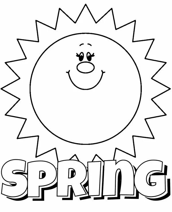 Coloring Pages For Kids: Sun Coloring Pages E9F