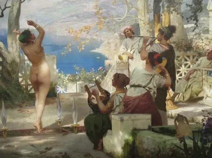 Танец среди мечей семирадский