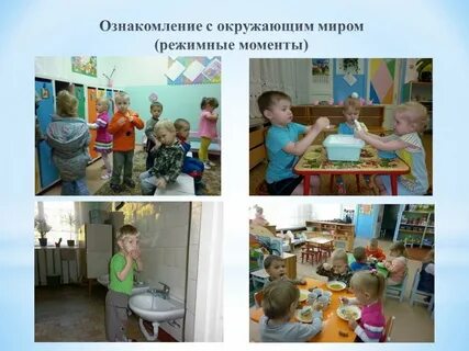 Окружающий мир ясли
