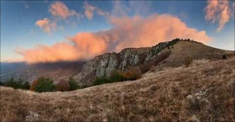 Крымские степи и крымские горы