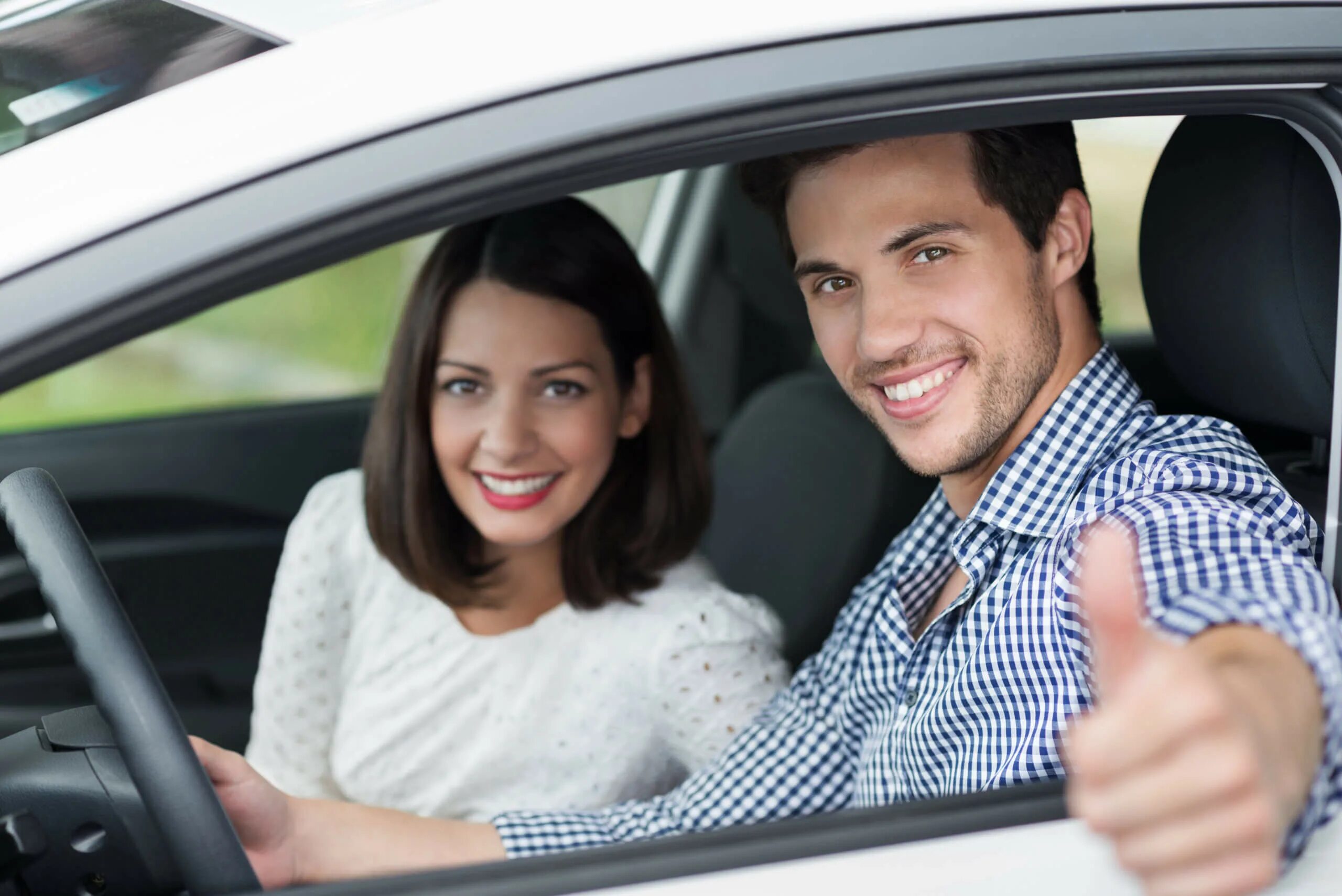 When he was driving