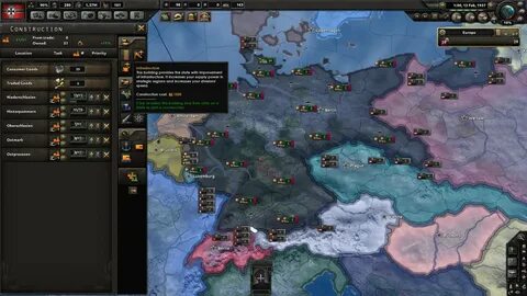 Hoi 4 строительство