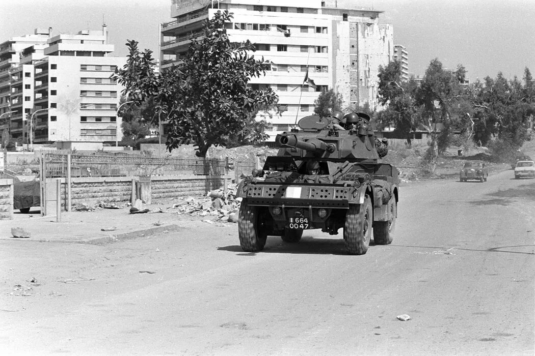 Меркава 1982 Ливан Бейрут.