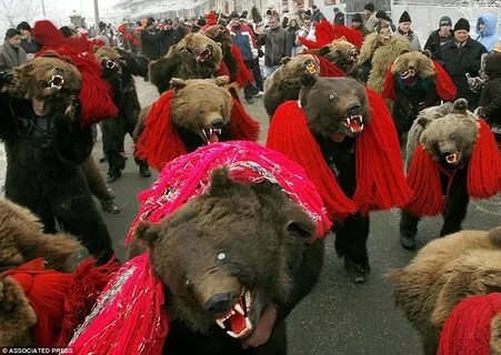 Медведь на праздник