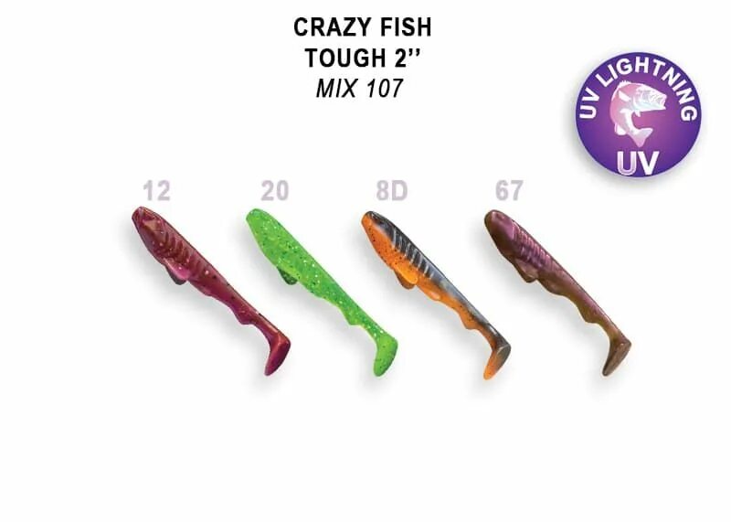 Крейзи фиш версус купить. Приманка силиконовая Crazy Fish tough 2" 5см , 71-50-m108-6. Приманка силиконовая Crazy Fish tough 2" 5см , 71-50-m107-6. Crazy Fish tough. Кальмар силиконовый для рыбалки купить.