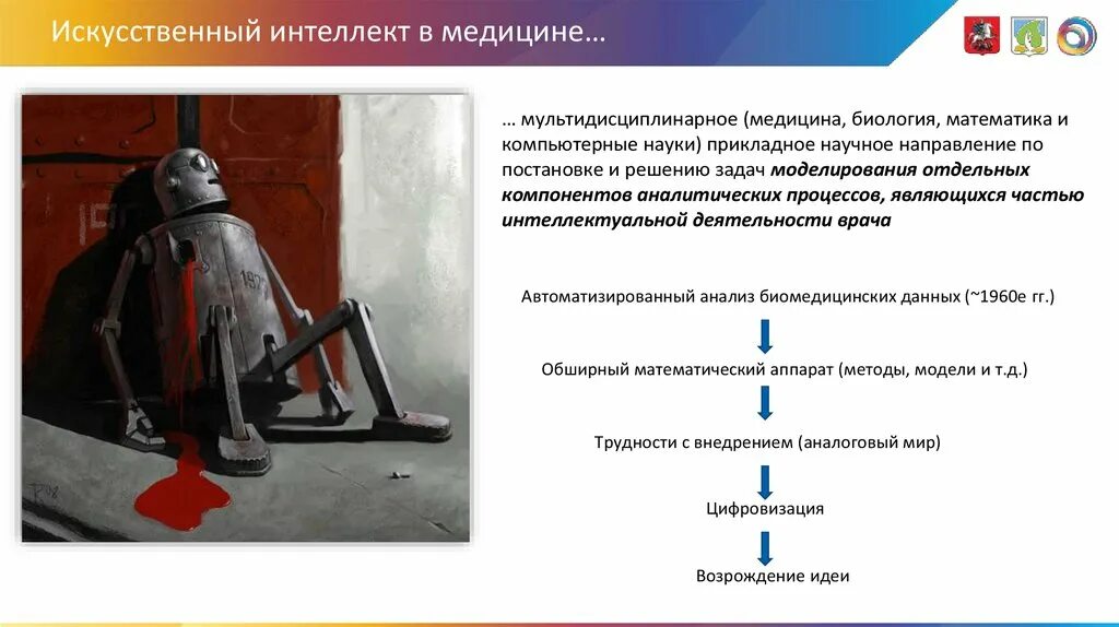 Искусственный интеллект вопросы и ответы. Использование искусственного интеллекта в медицине. ИИ В медицине презентация. Направления применения искусственного интеллекта в медицине. Развитие искусственного интеллекта в медицине.